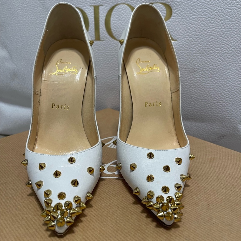 Christian Louboutin Degraspike 120 spike accents